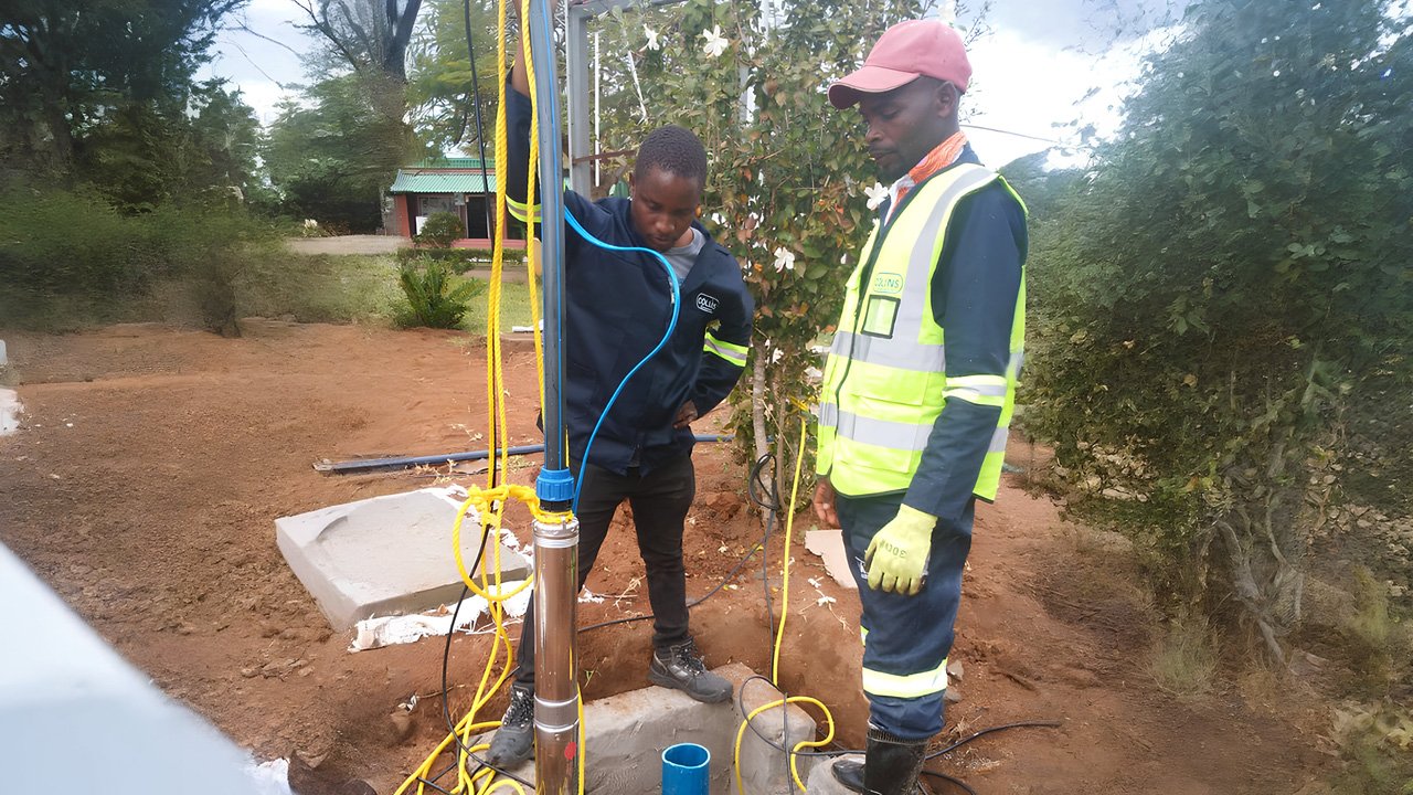Construção do Sistema de Abastecimento de Água no Posto de Chidenguele